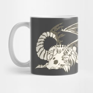 Skeletal Dragon Mug